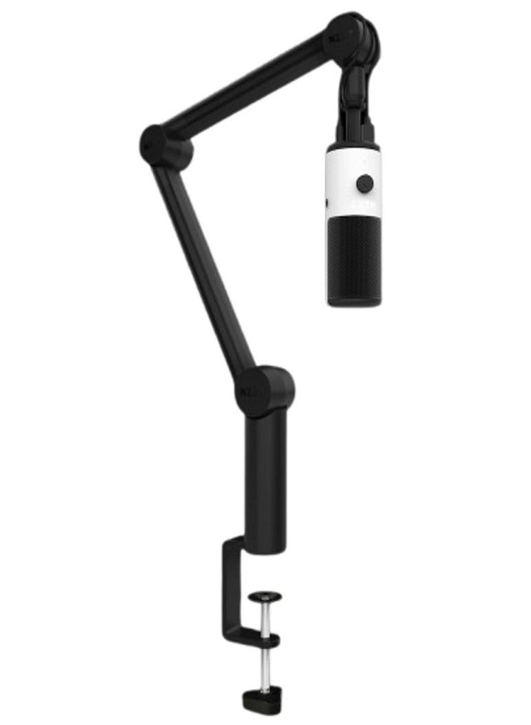 NZXT Boom Arm Mini - AP-BOOMS-B1 - Small Microphone Boom Arm for Streaming, Content Creation, Podcasting & Recording – Smooth & Silent – Covered Cable Channel – Universal Compatibility  - Image 3