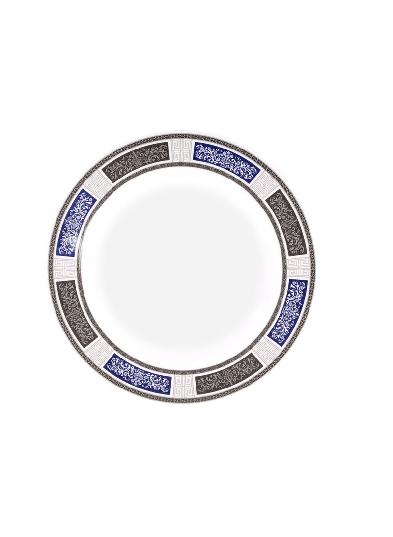 Royalford M/W 10" Deep Dinner Plate RF12706 Multicolor