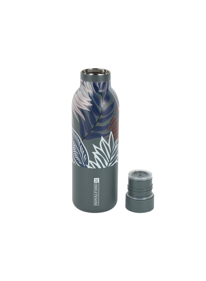 رويال فورد Royalford SS Double Wall Vaccum Bottle 450ML RF12620 Assorted Design Assorted  - Image 3