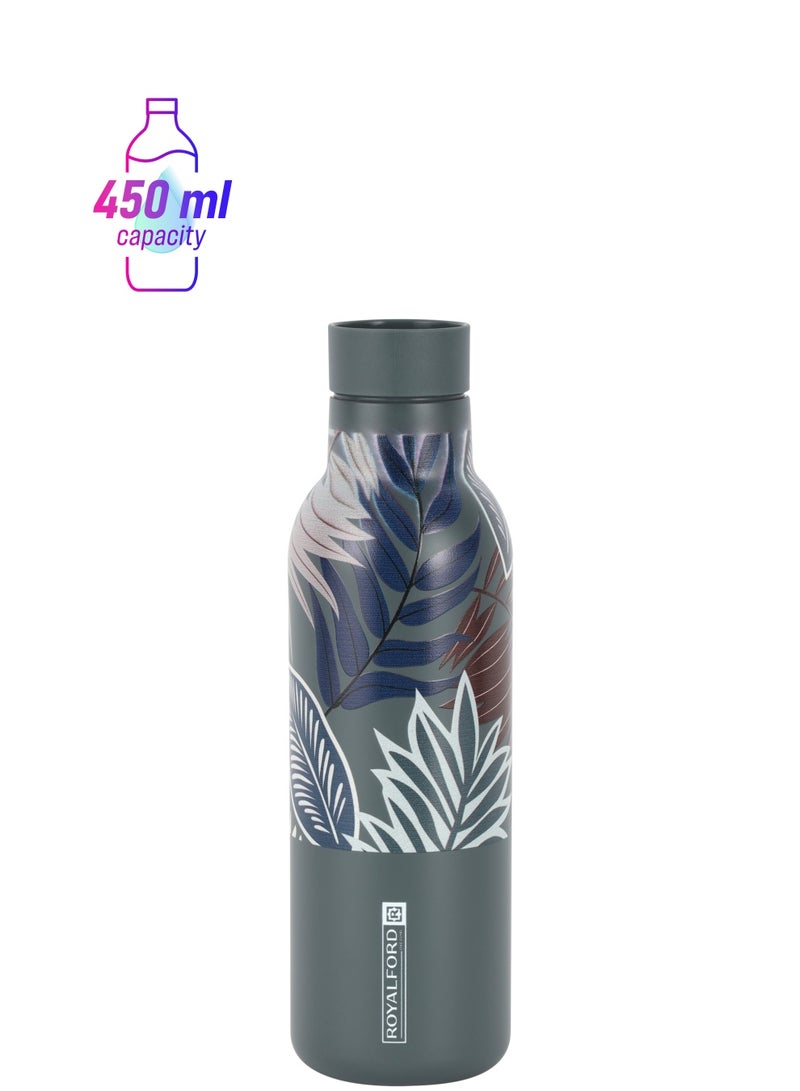 رويال فورد Royalford SS Double Wall Vaccum Bottle 450ML RF12620 Assorted Design Assorted  - Image 1
