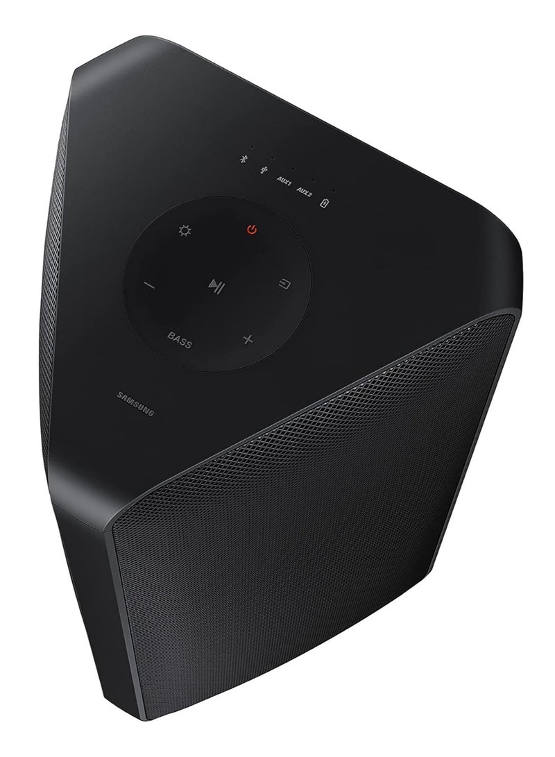 Samsung - Soundbar 160W High Power Party Speaker Built in Battery Bluetooth Connectivity  - International Version MX-ST40B/XT Black - Image 1