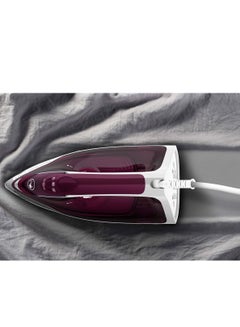 Tefal Steam Iron Express Steam Plus 2400 Watts 40g/min 270 ml 2400 W FV2844E2 Burgundy  - Image 2