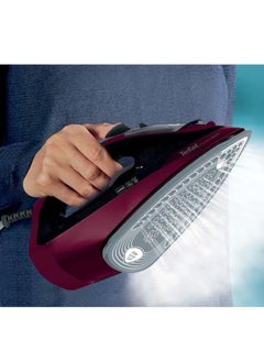Tefal Steam Iron, Express Steam Plus 2600 W, 45g/min, Auto-off 270 ml 2600 W FV2869E2 Black Glama  - Image 2