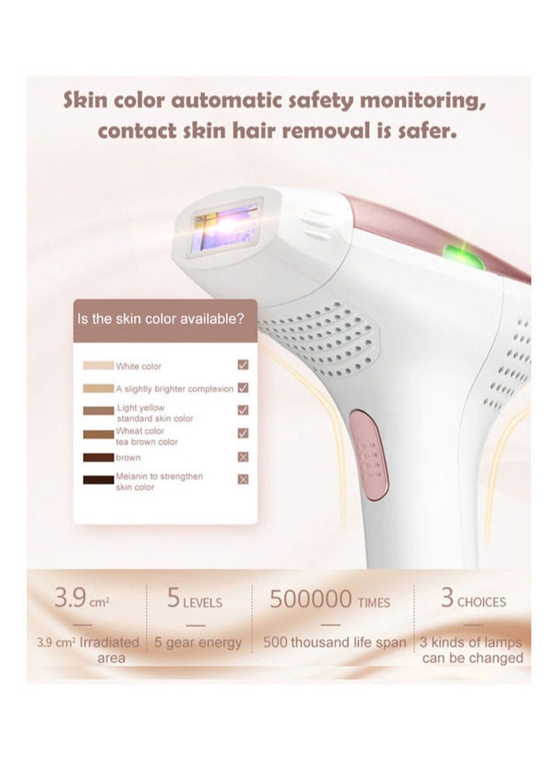 MLAY - T3 3-In-1 Home IPL Laser Hair Removal Carry Hot Air Comb Pink - Image 1
