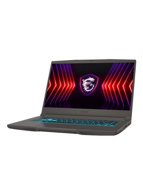 LAPTOP MSI Thin 15 B 13VE -CPU Raptor Lake i7 13620H -RAM 16G DDR4 (3200MHz) -512GB NVMe PCIe SSD -VGA RTX 4050 GDDR6 6GB- FHD 144Hz IPS-Blue Backlit -2 Yr -Cosmos Gray ( 9S7-16R831-2614 ) English/Arabic Cosmos Gray