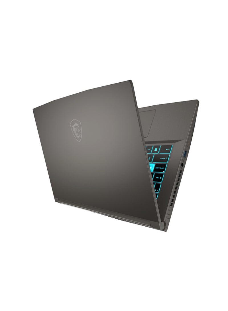 MSI - LAPTOP MS Thin 15B13UC -CPU Raptor Lake i7 13620H- RAM 16G DDR4 (3200MHz)-512GB NVMe PCIe SSD- VGA RTX 3050 GDDR6 4GB- FHD 144Hz IPS Blue Backlit- 2 Yr – Cosmos Gray-( 9S7-16R831-2615 ) English/Arabic Cosmos Gray - Image 1