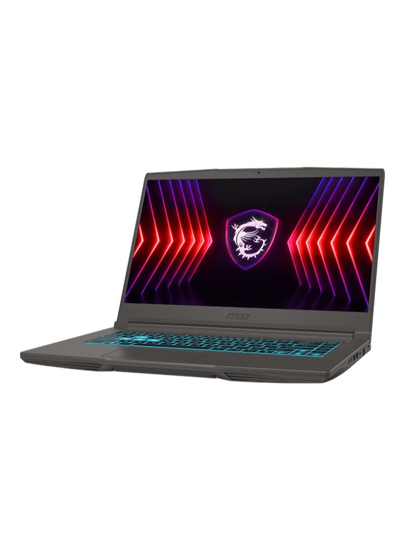 MSI - LAPTOP MS Thin 15B13UC -CPU Raptor Lake i7 13620H- RAM 16G DDR4 (3200MHz)-512GB NVMe PCIe SSD- VGA RTX 3050 GDDR6 4GB- FHD 144Hz IPS Blue Backlit- 2 Yr – Cosmos Gray-( 9S7-16R831-2615 ) English/Arabic Cosmos Gray - Image 1