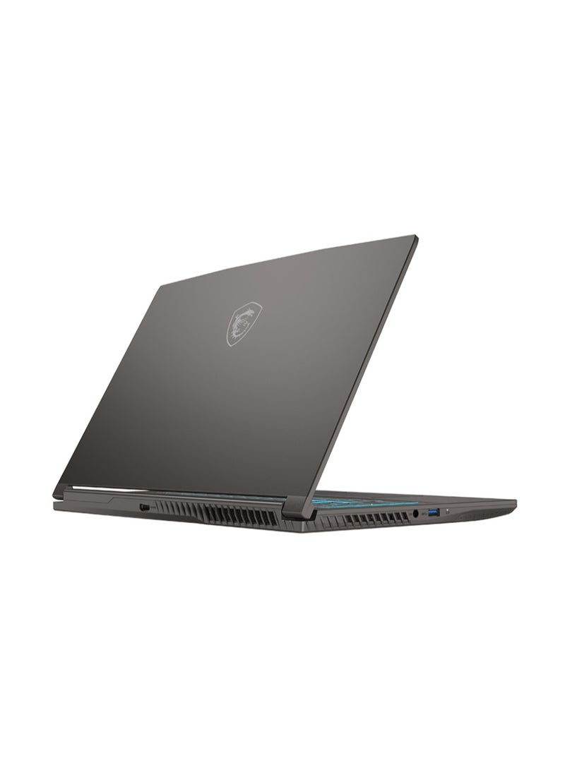 إم اس أي LAPTOP MSI Thin B12UCX- CPU Alder Lake i5 12450H- RAM 8G DDR4 (3200MHz) – 512GB NVMe PCIe SSD- VGA RTX 2050 GDDR6 4GB- FHD 144Hz IPS -Blue Backlit 2 Yr – Cosmos Gray-( 9S7-16R831-2616 ) English/Arabic Cosmos Gray  - Image 2