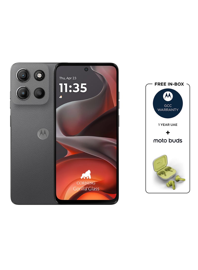 موتورولا G15 Dual SIM Gravity Grey 8GB RAM 256GB 4G + Free Motorola Buds - Middle East Version  - Image 1