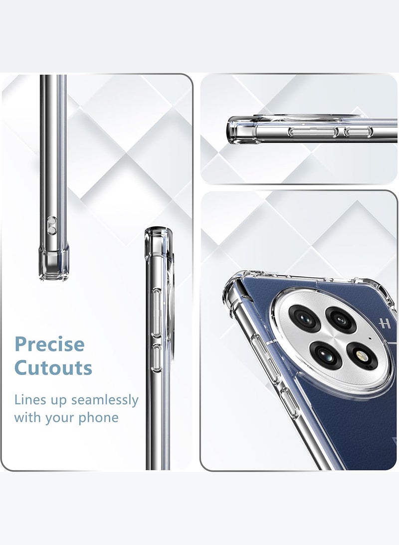 مارجون (for OnePlus 13) 3Packs, Gorilla TPU Case Cover, Camera and Screen Guard Bumper Design with 2 Shockproof Screen Protectors Clear - Image 5