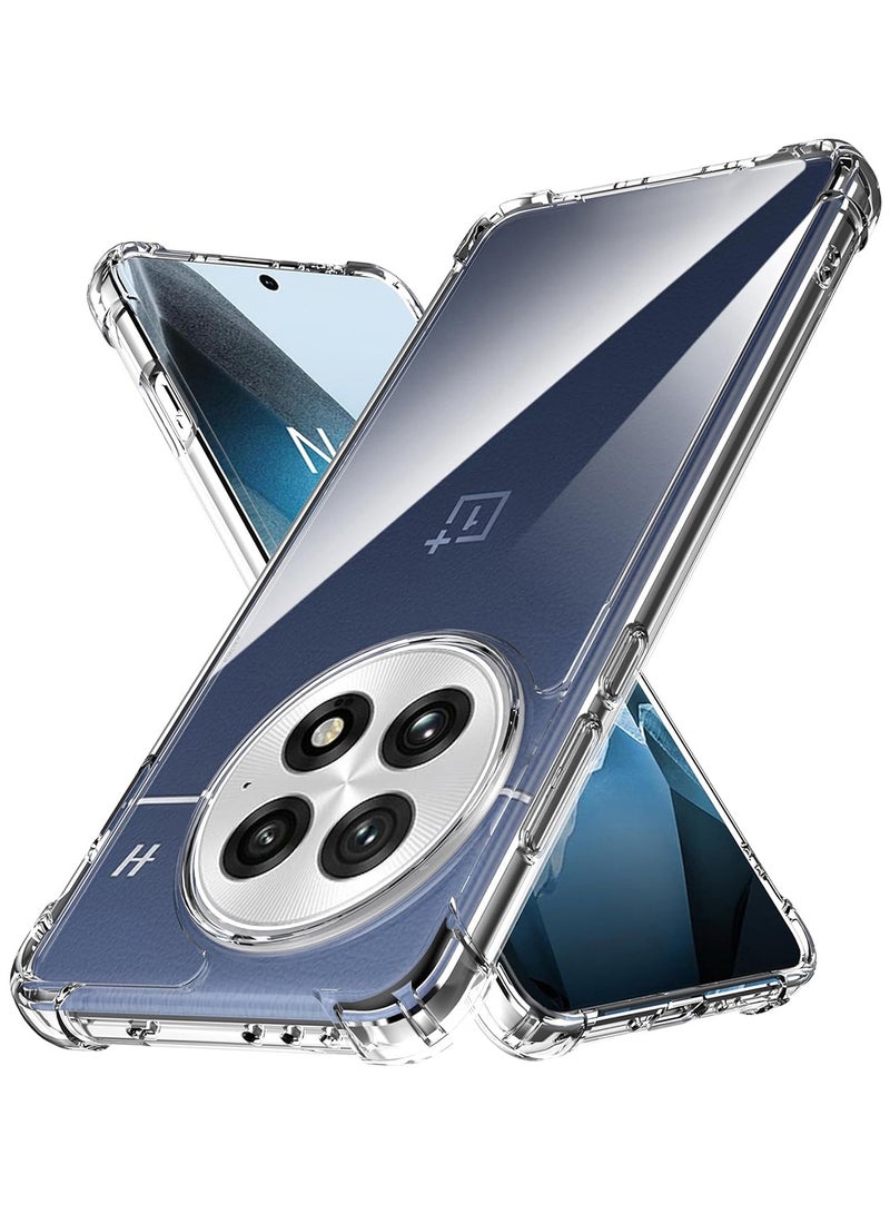 مارجون (for OnePlus 13) 3Packs, Gorilla TPU Case Cover, Camera and Screen Guard Bumper Design with 2 Shockproof Screen Protectors Clear - Image 2