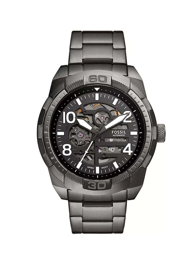 FOSSIL Men's Bronson Automatic Smoke Stainless Steel Watch ME3255 - 48mm  - Image 1
