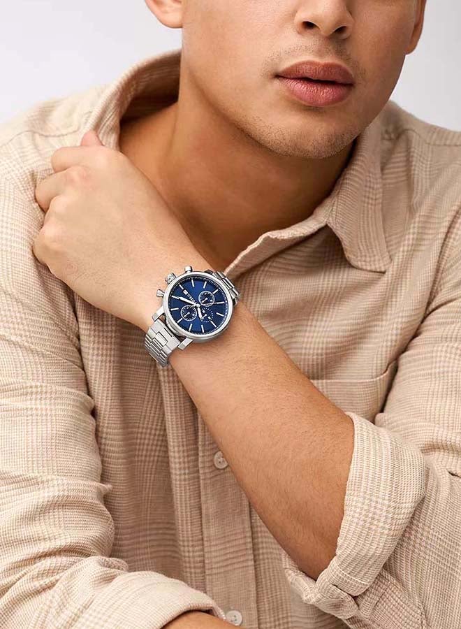 FOSSIL Men's Rhett Multifunction Stainless Steel Watch BQ2846 - 42mm  - Image 4