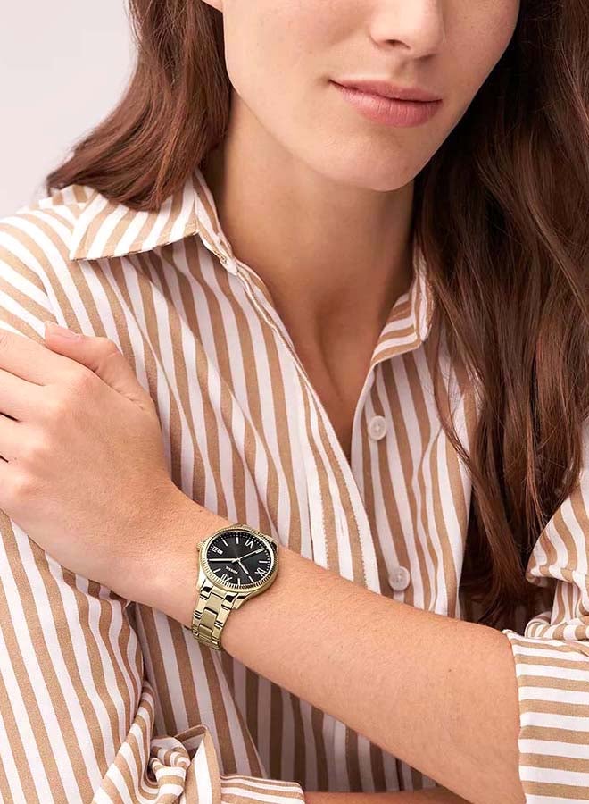 فوسيل - His and Hers Multifunction Gold-Tone Stainless Steel Watch Box Set BQ2829SET - Image 1