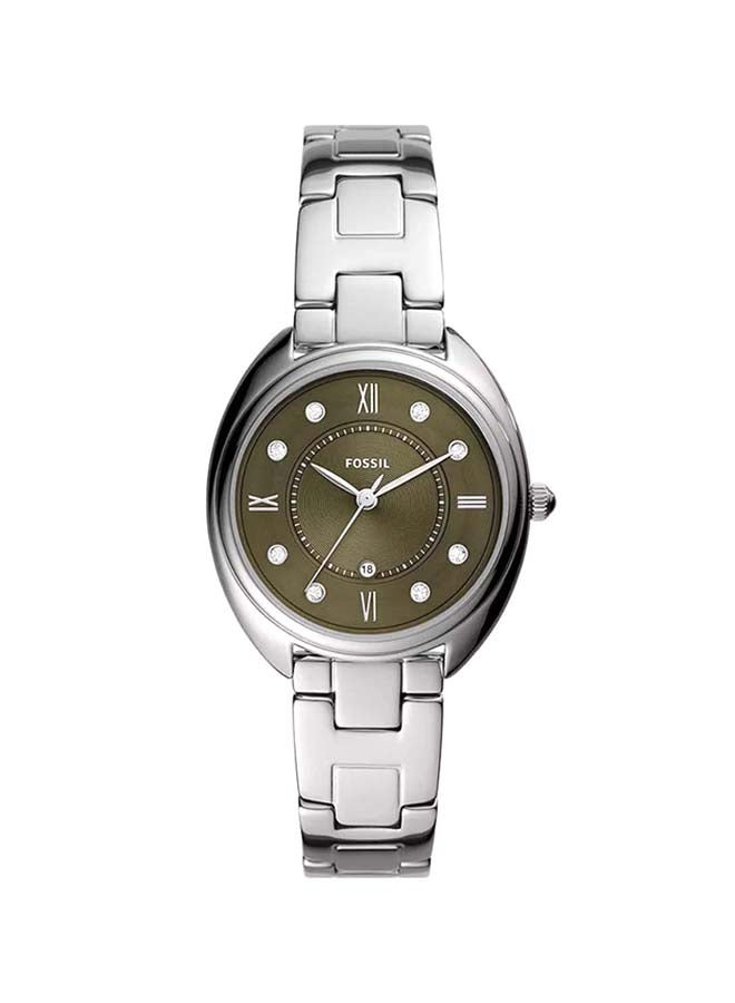 FOSSIL Women's Women's Gabby Three-hand Date Stainless Steel Watch ES5114 - 34mm  - Image 1