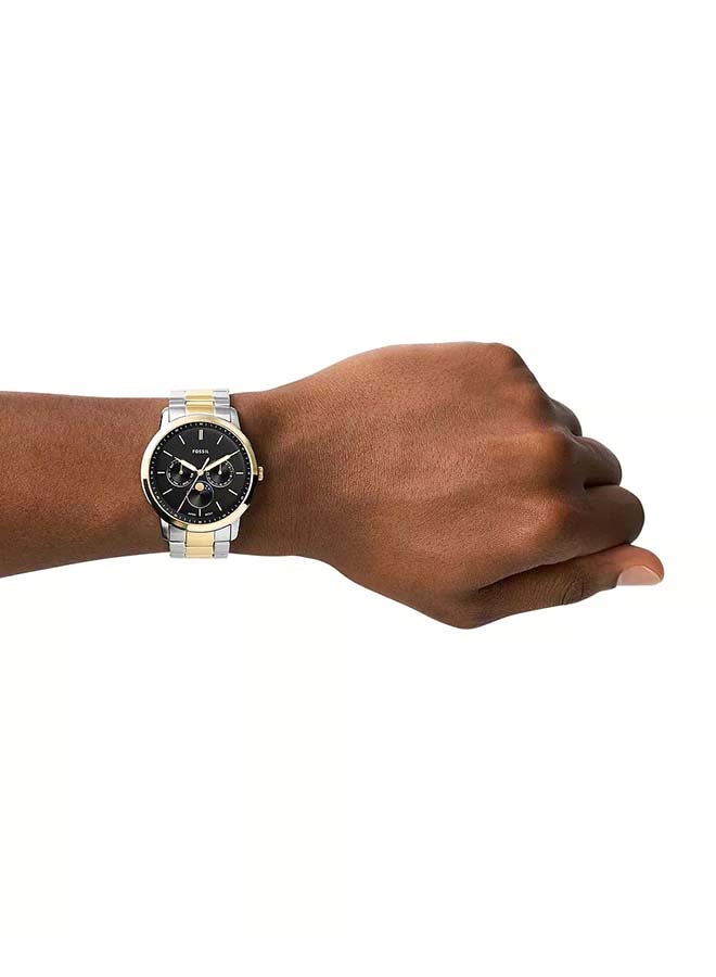 FOSSIL Men's Neutra Moonphase Multifunction Two-Tone Stainless Steel Watch FS5906 - 42mm  - Image 4