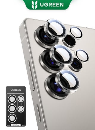 Samsung Galaxy S25 Ultra Camera Lens Protector, HD Anti-Glare, Case Friendly, Ultra Color Reproduction, Ultra-thin 9H Tempered Glass, Scratch-Resistant, Individual Lens Protector Easy Installment Clear - pnsku/N70144529V/45/_/1740145653/012b88ba-c45b-47a5-bc4b-8f609ce0de6d