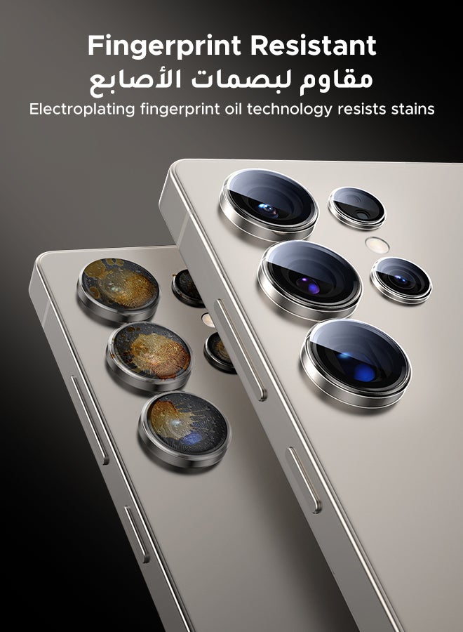 Ugreen Samsung Galaxy S25 Ultra Camera Lens Protector, HD Anti-Glare, Case Friendly, Ultra Color Reproduction, Ultra-thin 9H Tempered Glass, Scratch-Resistant, Individual Lens Protector Easy Installment Clear  - Image 5