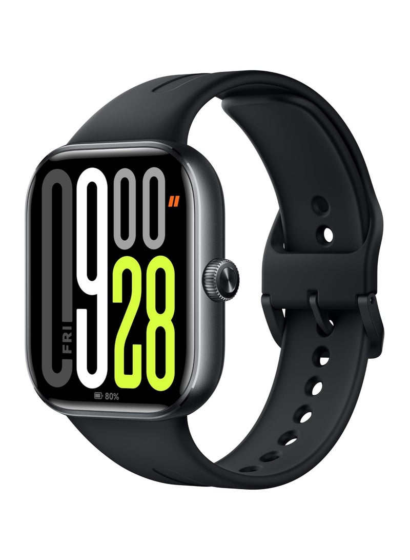 Xiaomi - Redmi Watch 5 (BHR9389GL) 2.07" AMOLED, 550mAh,Heart Rate & SpO₂ Monitor, Built-in GPS, 5ATM Water Resistance, 100+ Sports Modes, Smart Notifications Obsidian Black - Image 1