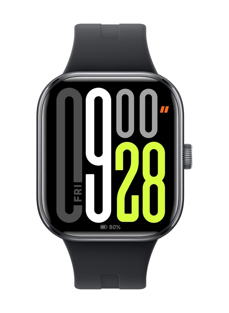 Xiaomi - Redmi Watch 5 (BHR9389GL) 2.07" AMOLED, 550mAh,Heart Rate & SpO₂ Monitor, Built-in GPS, 5ATM Water Resistance, 100+ Sports Modes, Smart Notifications Obsidian Black - Image 1