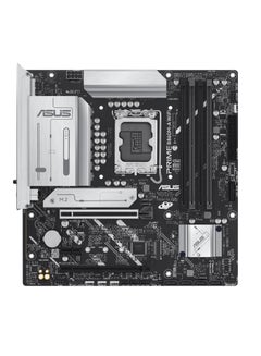 PRIME B860M-A Wi-Fi Motherboard, Intel® B860 Chipset, LGA1851, DDR5 Support (Up to 256GB, 8666+ MT/s OC), PCIe 5.0 x16, Dual M.2 Slots (PCIe 5.0 & 4.0), 2.5Gb Ethernet, Wi-Fi 6E, Bluetooth® 5.3, USB 20Gbps Type-C®, HDMI™ & DisplayPort 4K, Aura Sync RGB, Realtek 7.1 Surround Sound, 2 x PCIe 4.0, Pre-mounted I/O Shield, EZ PC DIY, AI Performance Tuning | 90MB1JY0-M0EAY0 White
