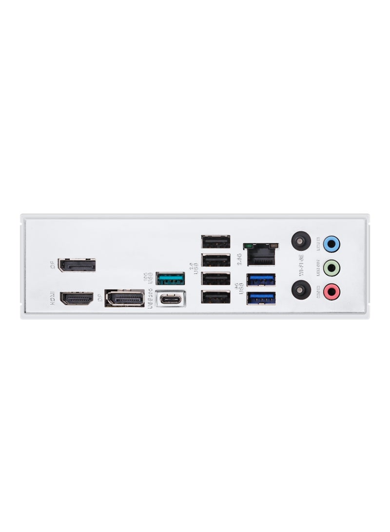 ASUS - PRIME B860M-A Wi-Fi Motherboard, Intel® B860 Chipset, LGA1851, DDR5 Support (Up to 256GB, 8666+ MT/s OC), PCIe 5.0 x16, Dual M.2 Slots (PCIe 5.0 & 4.0), 2.5Gb Ethernet, Wi-Fi 6E, Bluetooth® 5.3, USB 20Gbps Type-C®, HDMI™ & DisplayPort 4K, Aura Sync RGB, Realtek 7.1 Surround Sound, 2 x PCIe 4.0, Pre-mounted I/O Shield, EZ PC DIY, AI Performance Tuning | 90MB1JY0-M0EAY0 White - Image 1