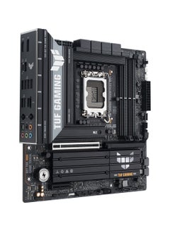 ASUS TUF Gaming B860M-PLUS Wi-Fi Motherboard, Intel B860 Chipset, Supports Intel Core Ultra Processors (LGA1851), 4 x DIMM DDR5 up to 256GB (8800+ MT/s OC), PCIe 5.0 x16, PCIe 4.0 x4, 3 x M.2 Slots (PCIe 5.0 x4, PCIe 4.0 x4), 4 x SATA 6Gb/s, 2.5Gb Ethernet, Wi-Fi 7 (802.11be), Bluetooth 5.4, USB 20Gbps Type-C, 4K DisplayPort & HDMI, Realtek 7.1 Audio, Aura Sync, mATX Form Factor | 90MB1JV0-M0EAY0 Black  - Image 2