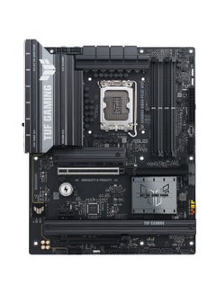 ASUS TUF Gaming B860-PLUS WIFI ATX Motherboard, Intel Core Ultra Support, 12+1+2+1 Power Stages (80A DrMOS), PCIe 5.0, 3 M.2 Slots (PCIe 5.0 x4), 2.5Gb Ethernet, WiFi 7, USB 20Gbps Type-C® with DP Alt Mode, Aura Sync RGB, Realtek 7.1 Surround Sound, AI Advisor, BIOS FlashBack™, TUF Components, DIY Friendly (PCIe Slot Q-Release, M.2 Q-Latch) | 90MB1JL0-M0EAY0 Black  - Image 1