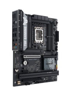 ASUS TUF Gaming B860-PLUS WIFI ATX Motherboard, Intel Core Ultra Support, 12+1+2+1 Power Stages (80A DrMOS), PCIe 5.0, 3 M.2 Slots (PCIe 5.0 x4), 2.5Gb Ethernet, WiFi 7, USB 20Gbps Type-C® with DP Alt Mode, Aura Sync RGB, Realtek 7.1 Surround Sound, AI Advisor, BIOS FlashBack™, TUF Components, DIY Friendly (PCIe Slot Q-Release, M.2 Q-Latch) | 90MB1JL0-M0EAY0 Black  - Image 2