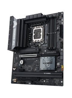 ASUS TUF Gaming B860-PLUS WIFI ATX Motherboard, Intel Core Ultra Support, 12+1+2+1 Power Stages (80A DrMOS), PCIe 5.0, 3 M.2 Slots (PCIe 5.0 x4), 2.5Gb Ethernet, WiFi 7, USB 20Gbps Type-C® with DP Alt Mode, Aura Sync RGB, Realtek 7.1 Surround Sound, AI Advisor, BIOS FlashBack™, TUF Components, DIY Friendly (PCIe Slot Q-Release, M.2 Q-Latch) | 90MB1JL0-M0EAY0 Black  - Image 3