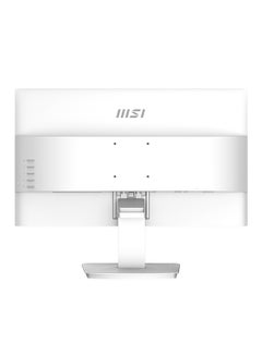 MSI PRO MP2412W 23.8" FHD 100Hz Business Monitor - Anti-Flicker, EyesErgo Technology, TÜV Certified, 1ms MPRT, HDMI™ & DisplayPort Connectivity, VESA Mount, Cable Management, Eye-Q Check, Ergonomic Design for Programming, Coding & Website Design, 9S6-3BA9CH-077 White  - Image 4