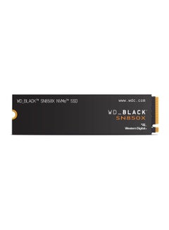 WD 4TB BLACK SN850X NVMe PCIe 4.0 Gaming Internal SSD, Up to 7300 MB/s Sequential Read & 6600 MB/s Write Speeds, M.2 2280, 1.75 Million Hours MTTF, 2400TB Endurance | WDS400T2X0E 4 TB  - Image 1