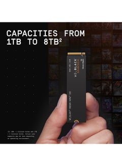 WD 4TB BLACK SN850X NVMe PCIe 4.0 Gaming Internal SSD, Up to 7300 MB/s Sequential Read & 6600 MB/s Write Speeds, M.2 2280, 1.75 Million Hours MTTF, 2400TB Endurance | WDS400T2X0E 4 TB  - Image 3