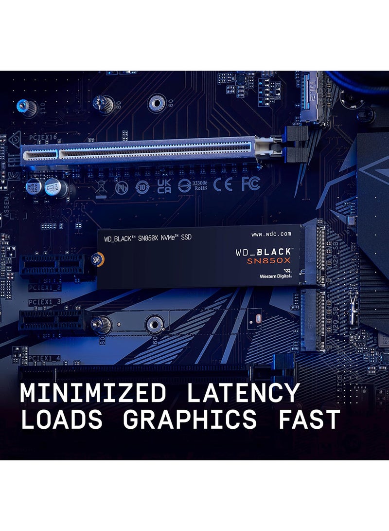 4TB BLACK SN850X NVMe PCIe 4.0 Gaming Internal SSD, Up to 7300 MB/s Sequential Read & 6600 MB/s Write Speeds, M.2 2280, 1.75 Million Hours MTTF, 2400TB Endurance | WDS400T2X0E 4 TB - pnsku/N70144544V/45/_/1737537307/1dd30709-68e0-4684-b18d-f88a3f85eb04