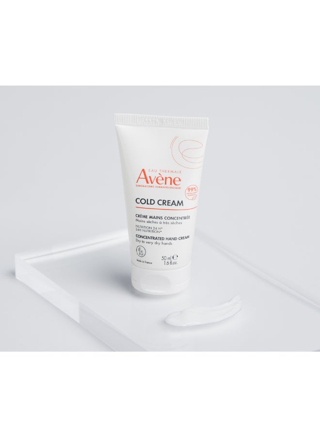 Avene Cold Cream Concentrated Hand Cream White 50ml - Image 2