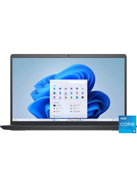 Inspiron 15 Laptop With 15.6-Inch Touchscreen Display, Core i5 1235U Processor/8GB RAM/512GB SSD/Intel UHD Graphics/Windows 11 Home English Carbon Black