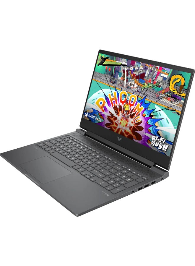 Victus Laptop With 16.1-Inch Full HD IPS Display, AMD Ryzen 7-8845HS Processor/16GB RAM/512GB SSD/8GB NVIDIA GeForce RTX 4070 Graphics/Windows 11 Home English Mica Silver