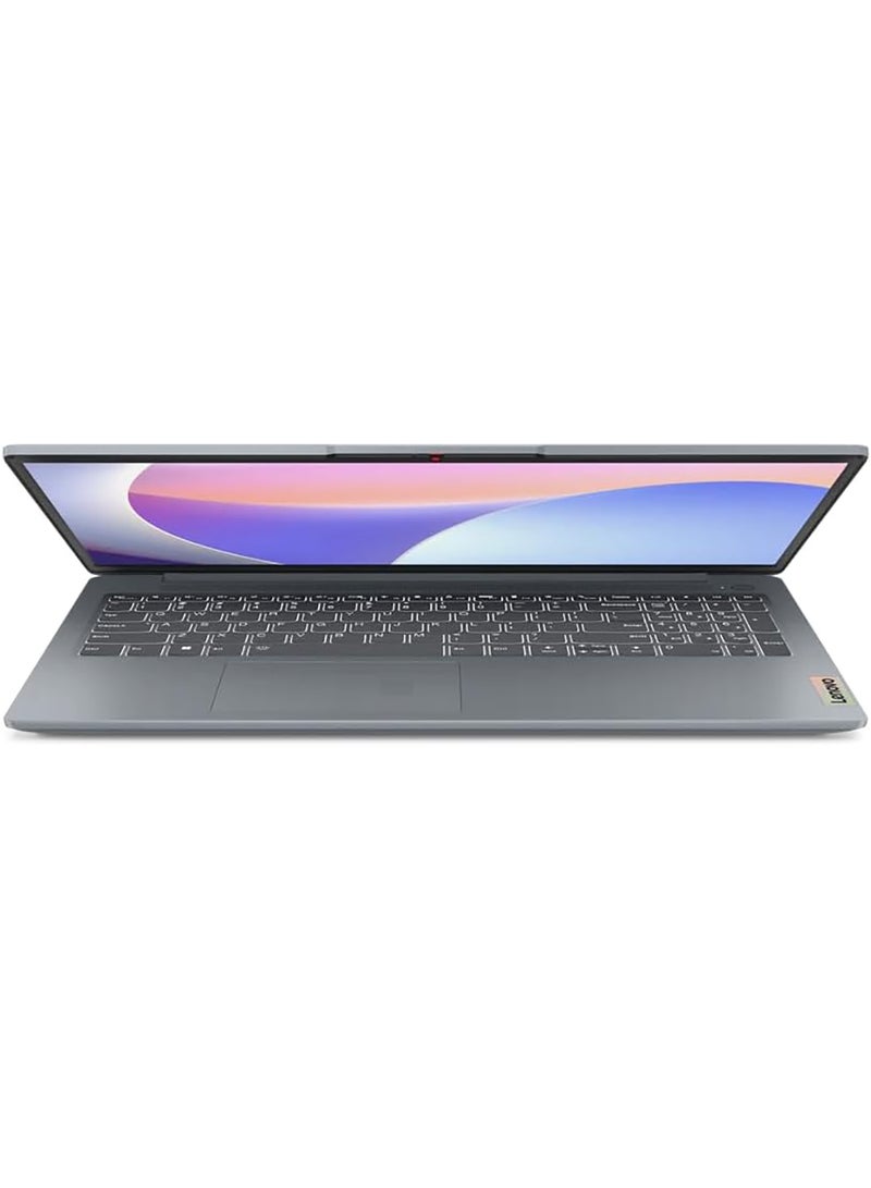 IdeaPad Slim 3 15IAN8 Laptop With 15.6-Inch Display, Core i3-N305 Processor/4GB RAM/256GB SSD/Intel UHD Graphics/Windows 11 Home English Arctic Grey - pnsku/N70144556V/45/_/1737442943/7932d86a-0137-4d35-b324-306090b214f8