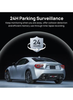 70mai Dual Channel Dash Cam Set A510-1, STARVIS 2 IMX675 Sensor, ADAS, Built-in GPS Logger, Route Recorder, MaiColor Vivid+ with Night Owl Vision, App Playback & Share, Optional Parking Monitoring-Black  - Image 5