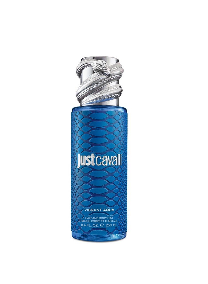 roberto cavalli JUST CAVALLI FRAGRANCE MIST - VIBRANT AQUA 250ml 