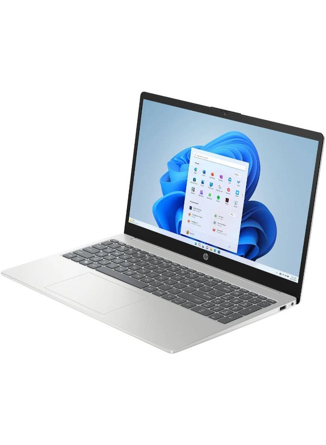HP - 15-fd0095wm Laptop With 15.6-Inch Full HD Display, Core i5-1235U Processor/16GB RAM/1TB SSD/Intel Iris Xe Graphics/Windows 11 Home English Natural Silver - Image 1