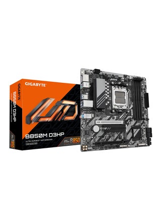 B850M-D3HP Micro ATX Motherboard, AMD B850 Chipset, Socket AM5 for Ryzen 9000/8000/7000 Series, DDR5 Support (up to 256GB), PCIe 5.0/4.0, Dual DisplayPorts, HDMI 2.1, Realtek GbE LAN, USB 3.2 Gen 1, M.2 & SATA SSD Support, RAID, RGB Support, Windows 10/11 Compatible | 9MB85MHP-00-G10 Grey - pnsku/N70144600V/45/_/1737541385/4767a54e-a20e-4d9a-9dc1-034eefad04ed