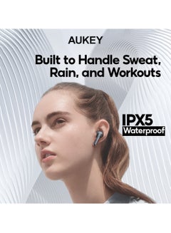 Aukey EP-B1 Beyond ANC Pro Wireless Earbuds Grey  - Image 4