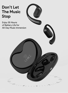 Aukey EP-S1 Beyond Sports Open-Ear Wireless Earbuds Black  - Image 2