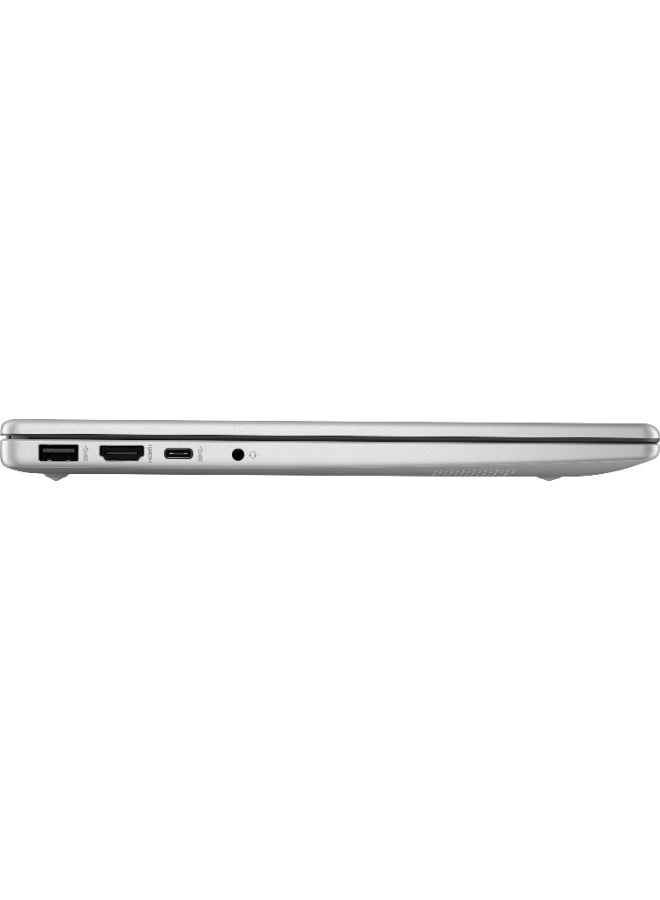 14-ep0024ne A57DLEA Laptop With 14-Inch Display, Core i5-1235U Processor/16GB RAM/512GB SSD/Intel Iris XE Graphics/Windows 11 Home English/Arabic Natural Silver