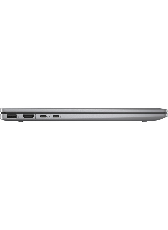 HP - Envy x360  Laptop With 14-Inch Display, AMD Ryzen 7 8840HS Processor/16GB RAM/1TB SSD/AMD Radeon Graphics/Windows 11 English/Arabic Meteor silver - Image 1