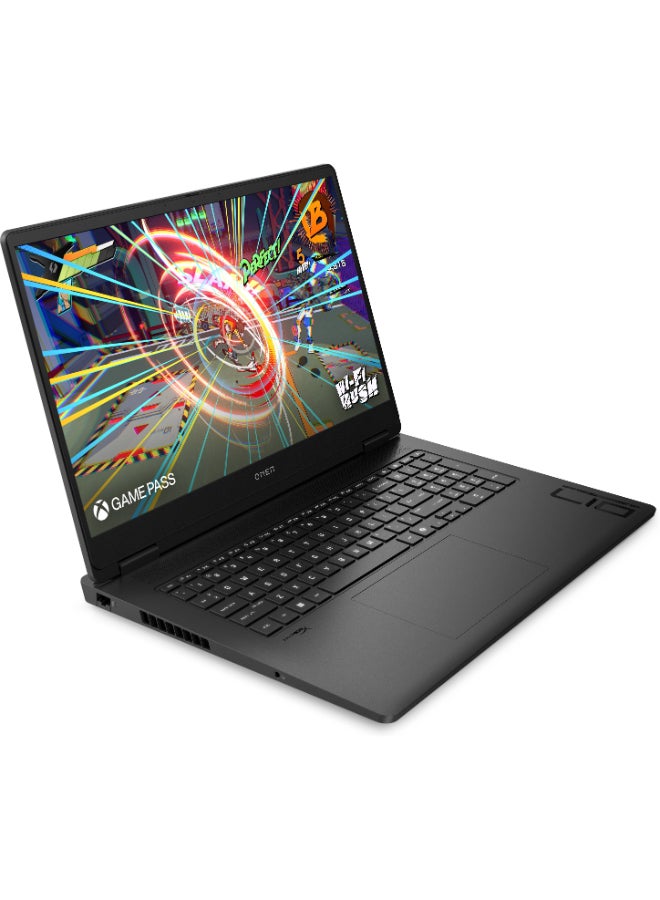 HP OMEN Laptop With 17.3-Inch Display, AMD Ryzen 7 8845HS Processor/16GB RAM/1TB SSD/8GB NVIDIA GeForce RTX 4070 Graphics/Windows 11 Home English/Arabic Shadow black  - Image 3
