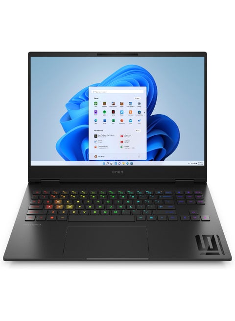 OMEN Laptop With 16-Inch Display, Core i9-14900HX Processor/32GB RAM/2TB SSD/8GB NVIDIA GeForce RTX 4070 Graphics/Windows 11 Home English/Arabic Shadow black