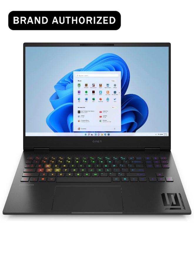 HP OMEN 9U2H5EA Laptop With 16-Inch Display, Core i9-14900HX Processor/32GB RAM/2TB SSD/8GB NVIDIA GeForce RTX 4070 Graphics/Windows 11 Home English/Arabic Shadow black English/Arabic Shadow black - Image 1