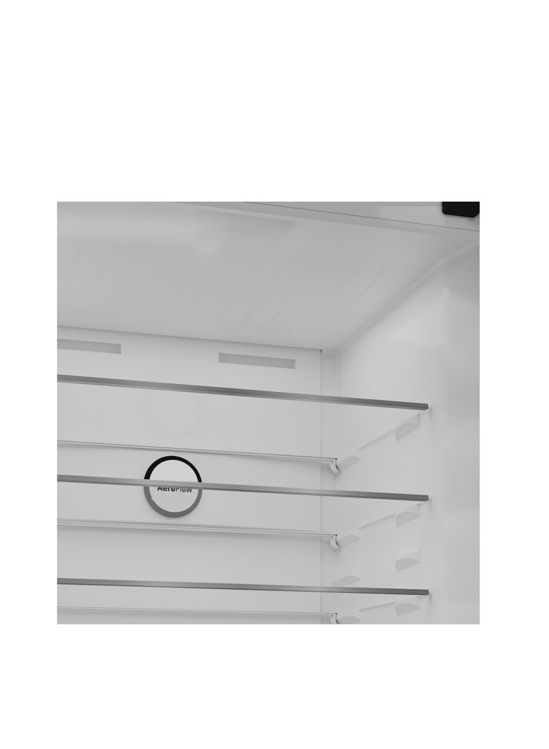 Beko - Refrigerator, Inverter, No Frost (Top Freezer, 78 cm) Reversible Door B3RDNE590ZXB Silver - Image 1